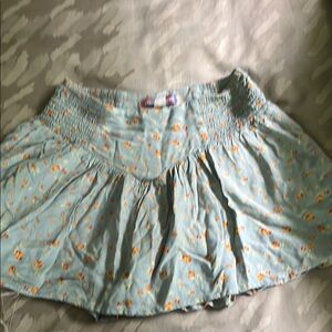 Urban Outfitters Green and Blue Bubble Mini Skort